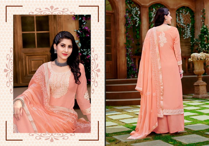 Kalarang Tulip Designer Dress Material Catalog